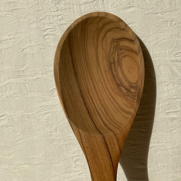 Berard Terra Spoon Large Olive Wood Spoon Made in France 12.75” - Picture 2 of 8